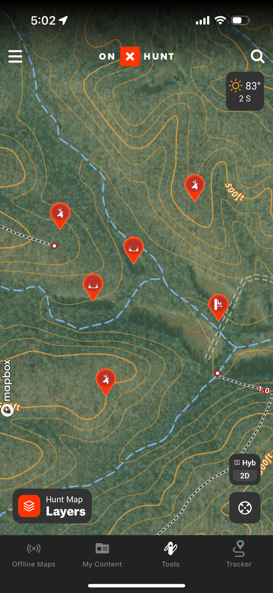 How to Read a Topo Map for Deer Hunting