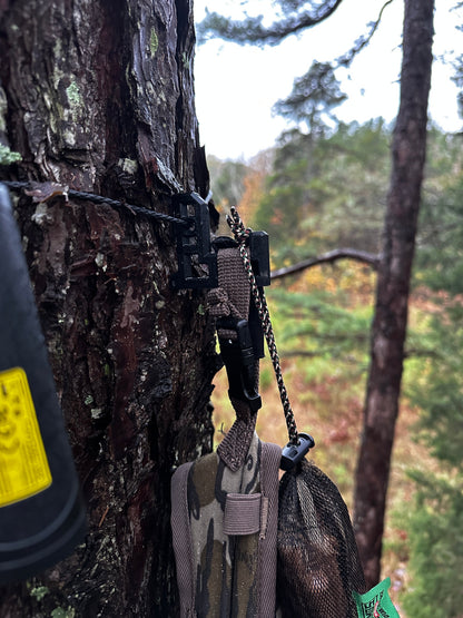 Gear hooks for Wayward Wire compact bow hanging system saddle hunting accessories